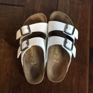 White Birkenstocks :)